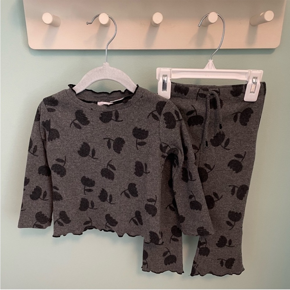 ZARA FLORAL PRINT SOFT TOUCH MATCHING SET